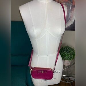 Purple coach crossbody purse